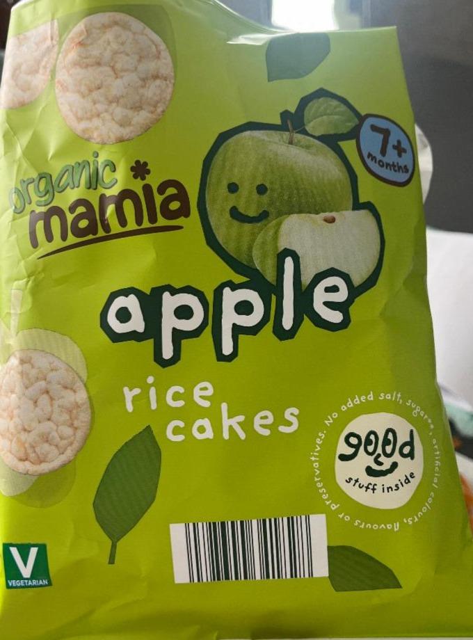 Fotografie - Apple rice cake Organic mamia