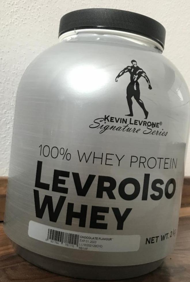 Fotografie - LevroIso whey 100% whey protein chocolate flavour