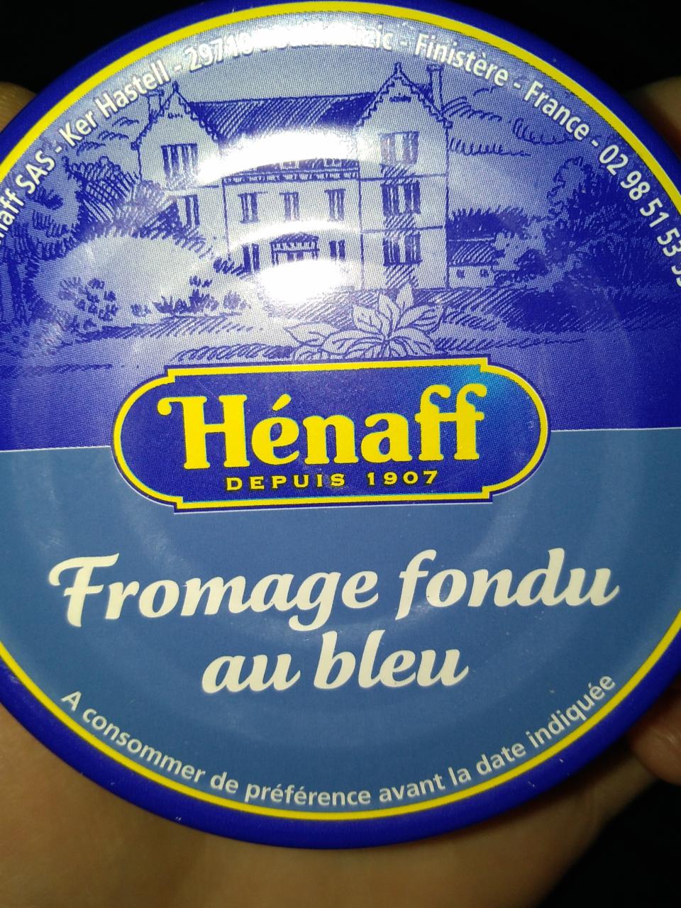 Fotografie - Fromage fondu au bleu