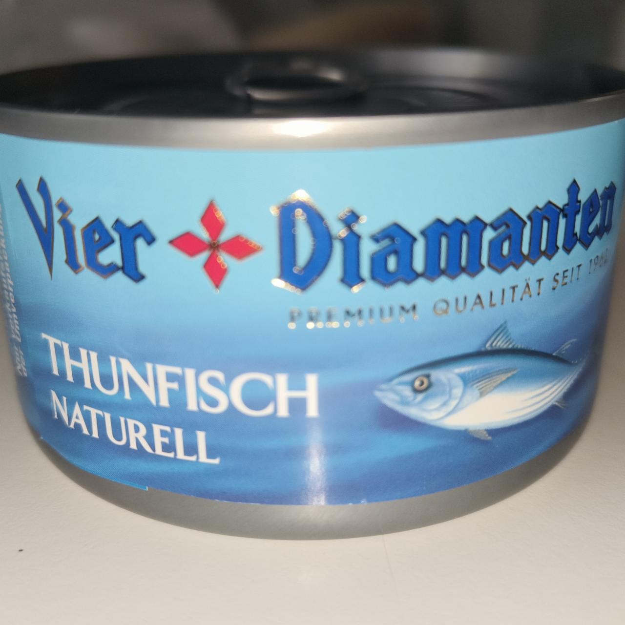 Fotografie - Thunfish Naturell Vier Diamanten