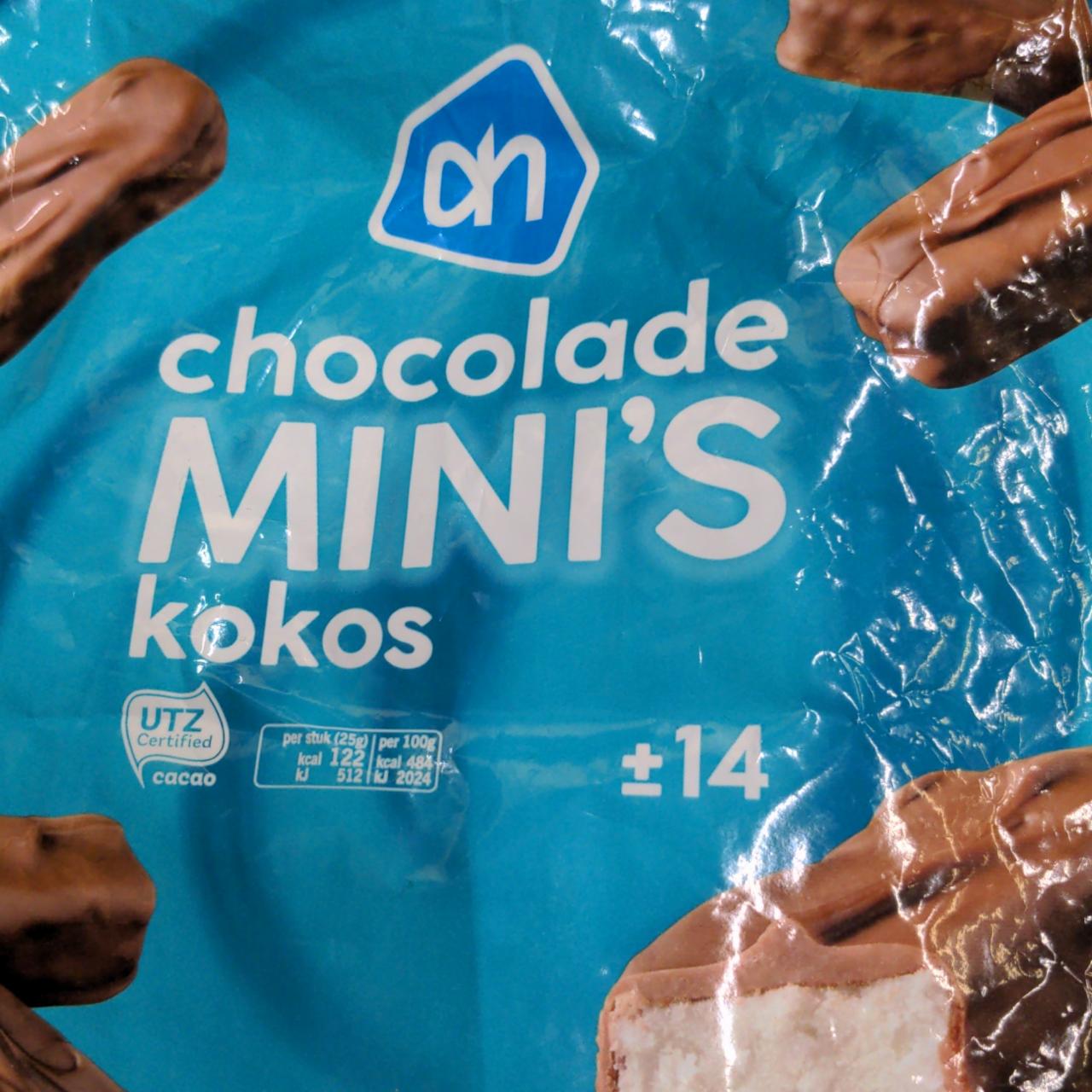 Fotografie - Chocolade Minis Kokos