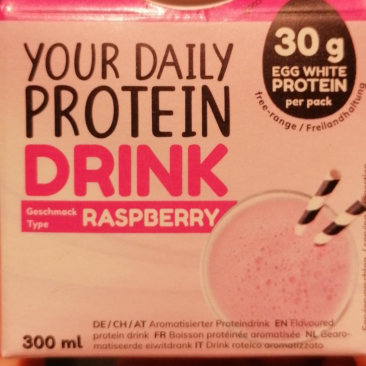 Fotografie - Your Daily Protein Drink Raspberry