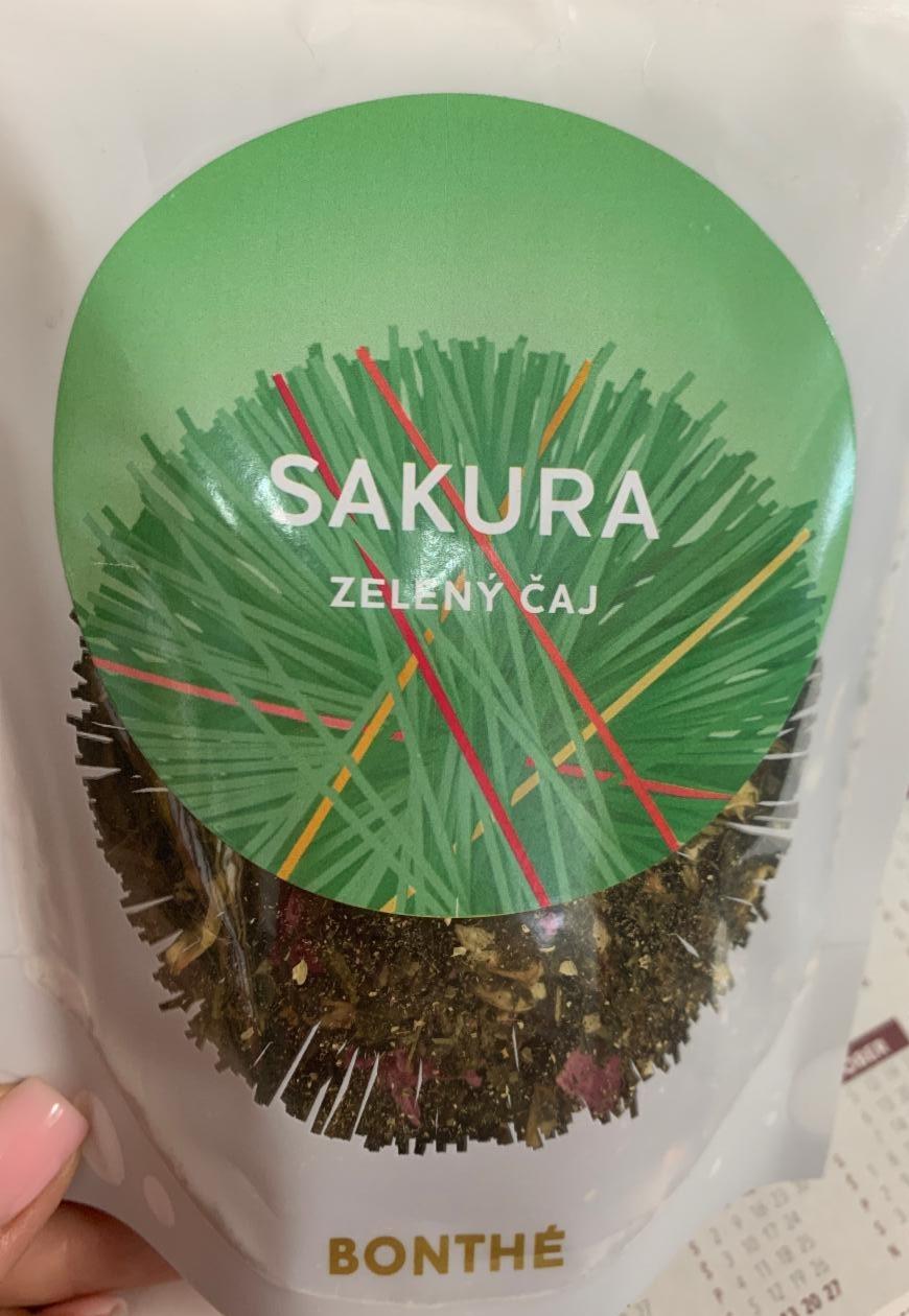 Fotografie - Sakura Zelený čaj Bonthé