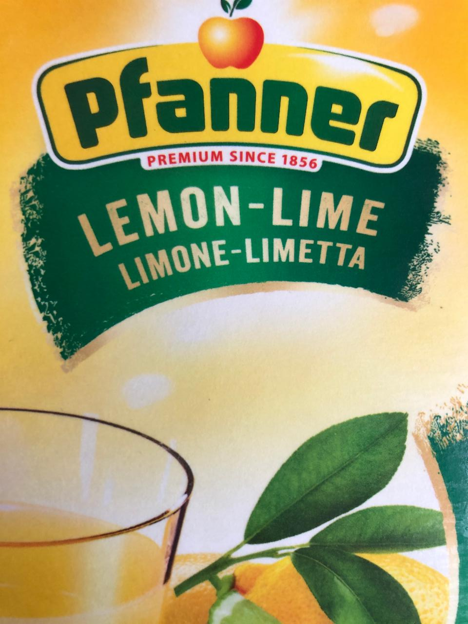 Fotografie - pfanner lemon-lime