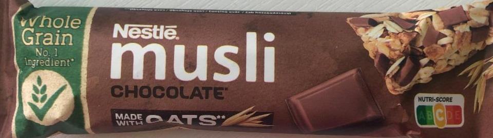 Fotografie - Nestlé müsli tyčinka Chocolate