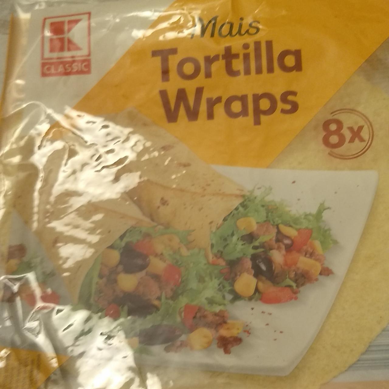 Fotografie - Tortilla Wraps Mais K-Classic