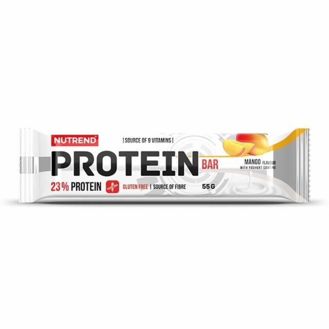 Fotografie - Protein bar 23% mango flavour with yoghurt coating Nutrend