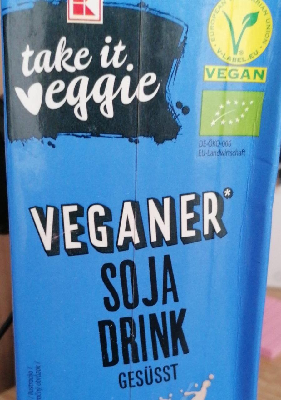 Fotografie - Veganer Soja Drink gesüsst K-take it veggie