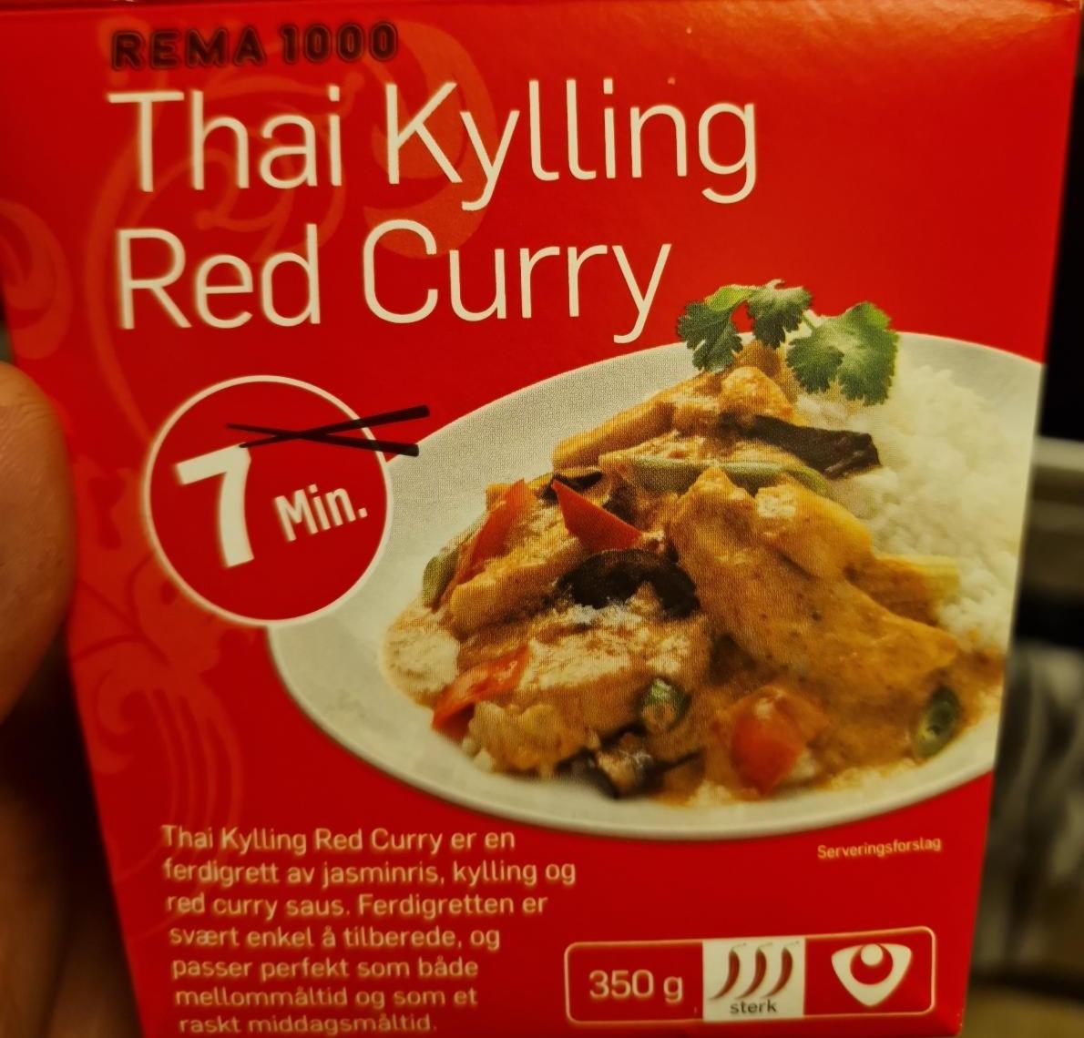 Fotografie - Thai Kylling Red Curry Rema1000