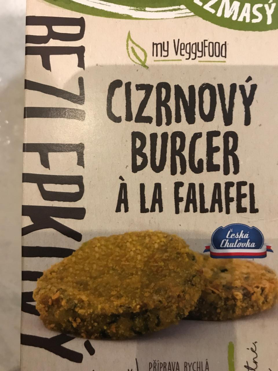 Fotografie - Cizrnový Burger À La Falafel My Veggyfood
