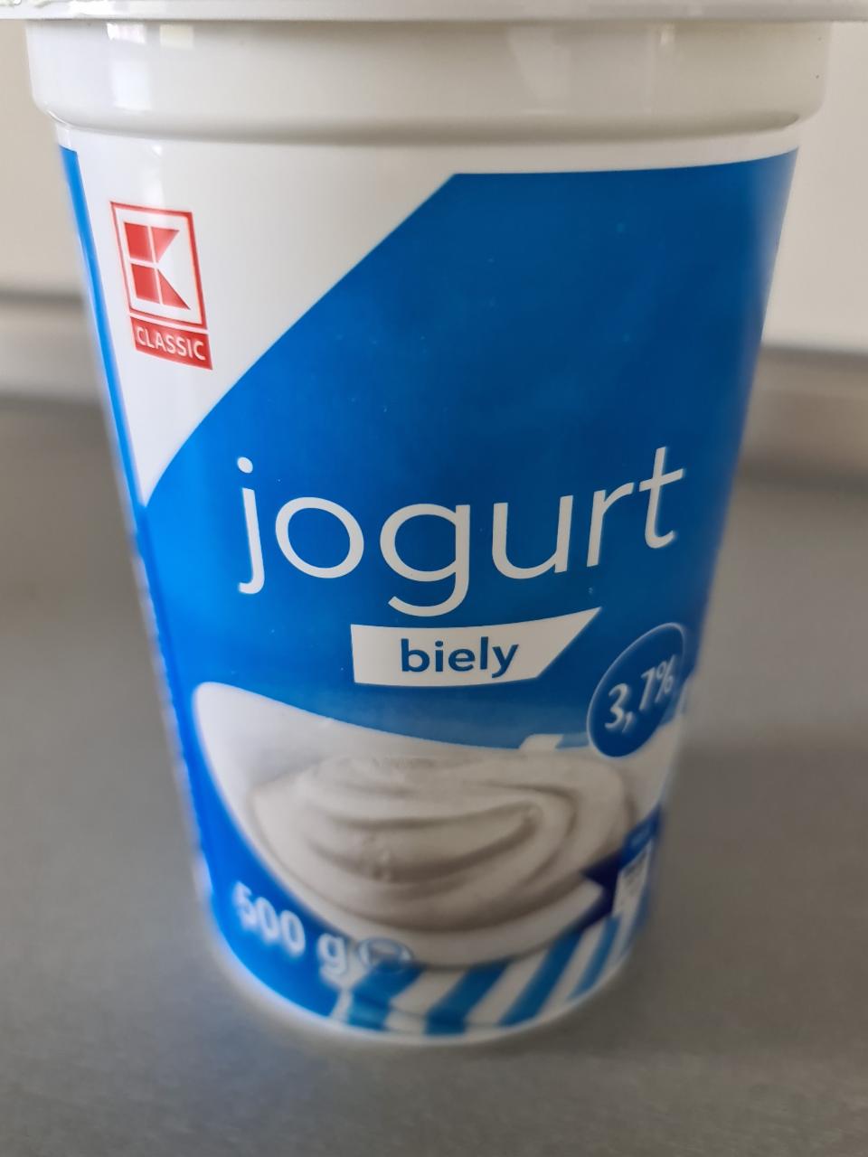 Fotografie - Jogurt biely 3.7% K-Classic