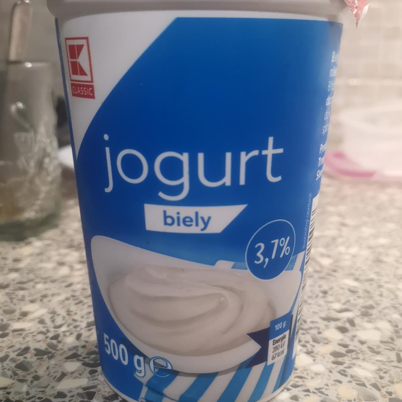 Fotografie - Jogurt biely 3.7% K-Classic