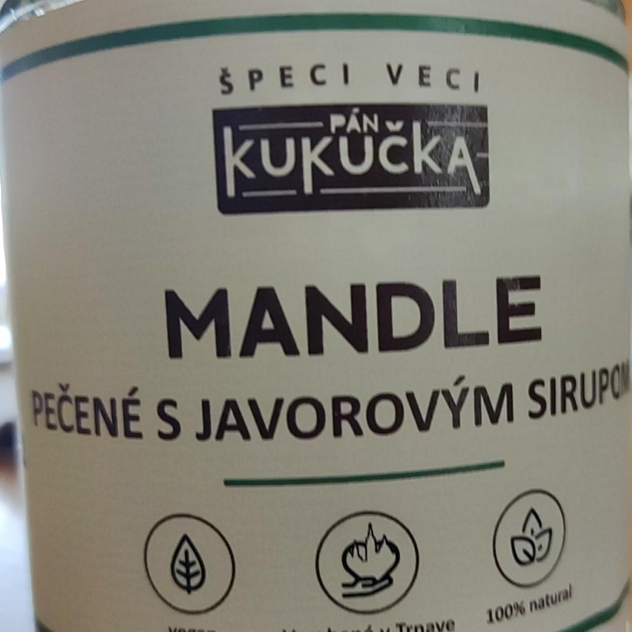 Fotografie - Mandle pečené s javorovým sirupom Pán Kukučka