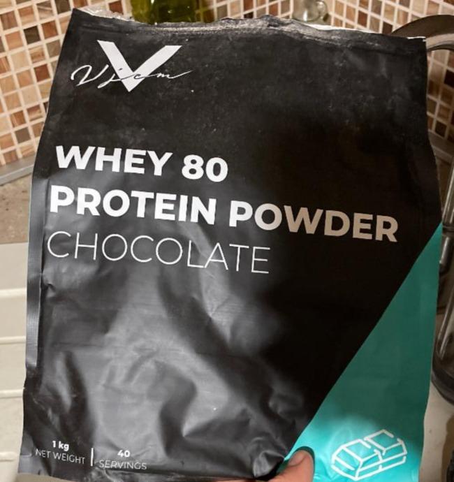 Fotografie - Whey 80 Protein powder Chocolate Vjem