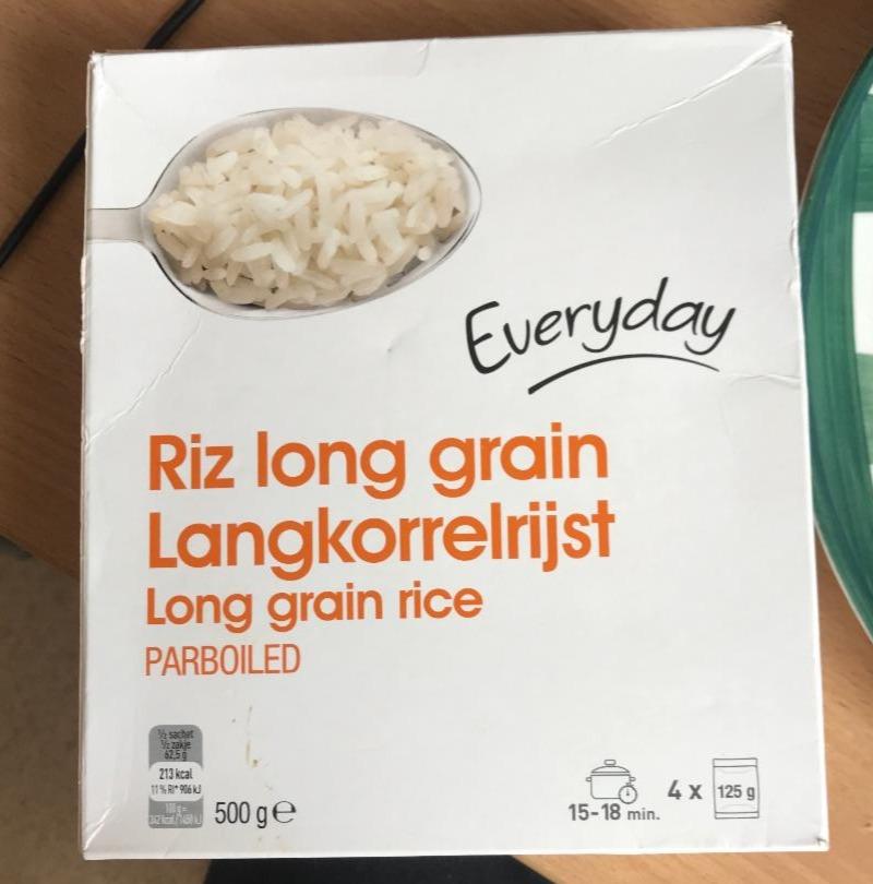 Fotografie - Everyday Riz long grain PARBOILED