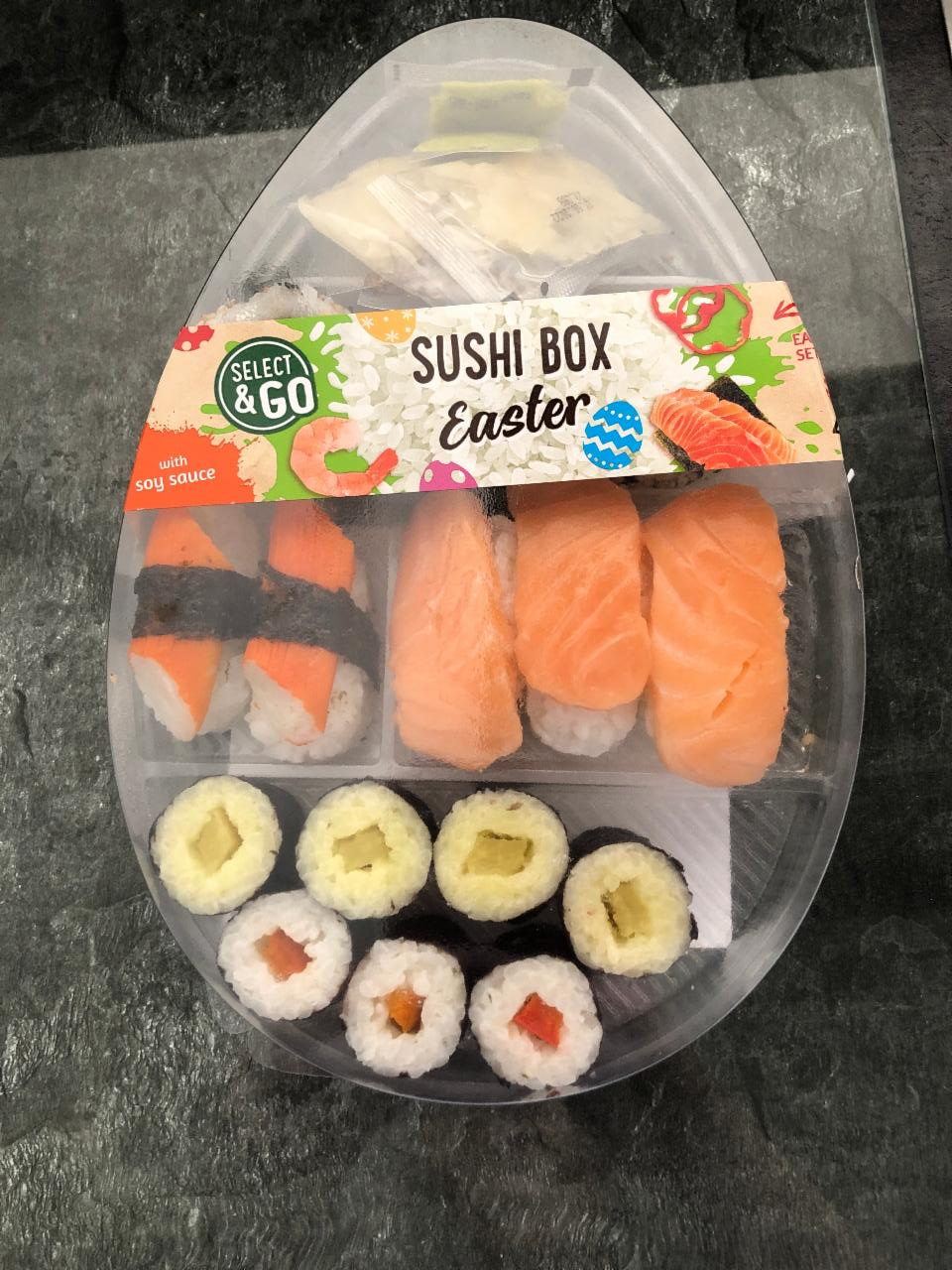 Fotografie - sushi box easter