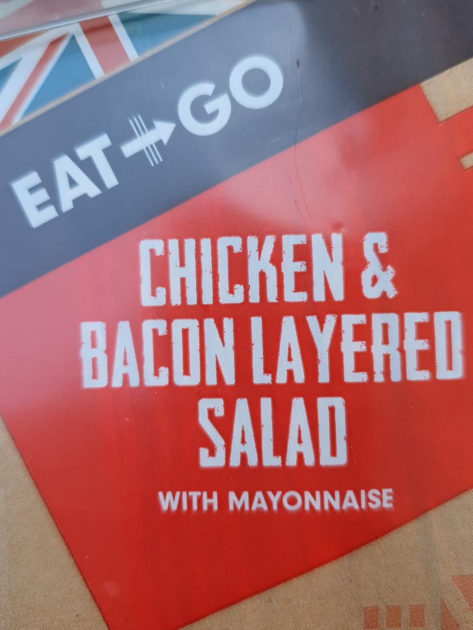 Fotografie - chicken & bacon layered salad