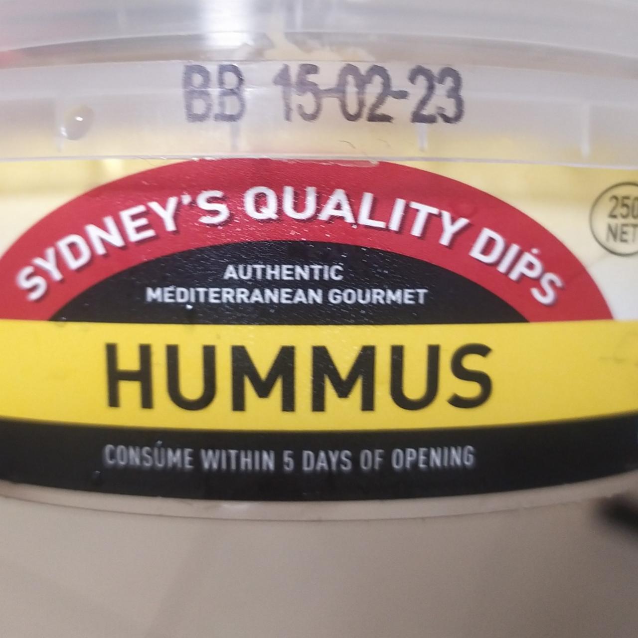 Fotografie - Sydney's Quality dips Hummus