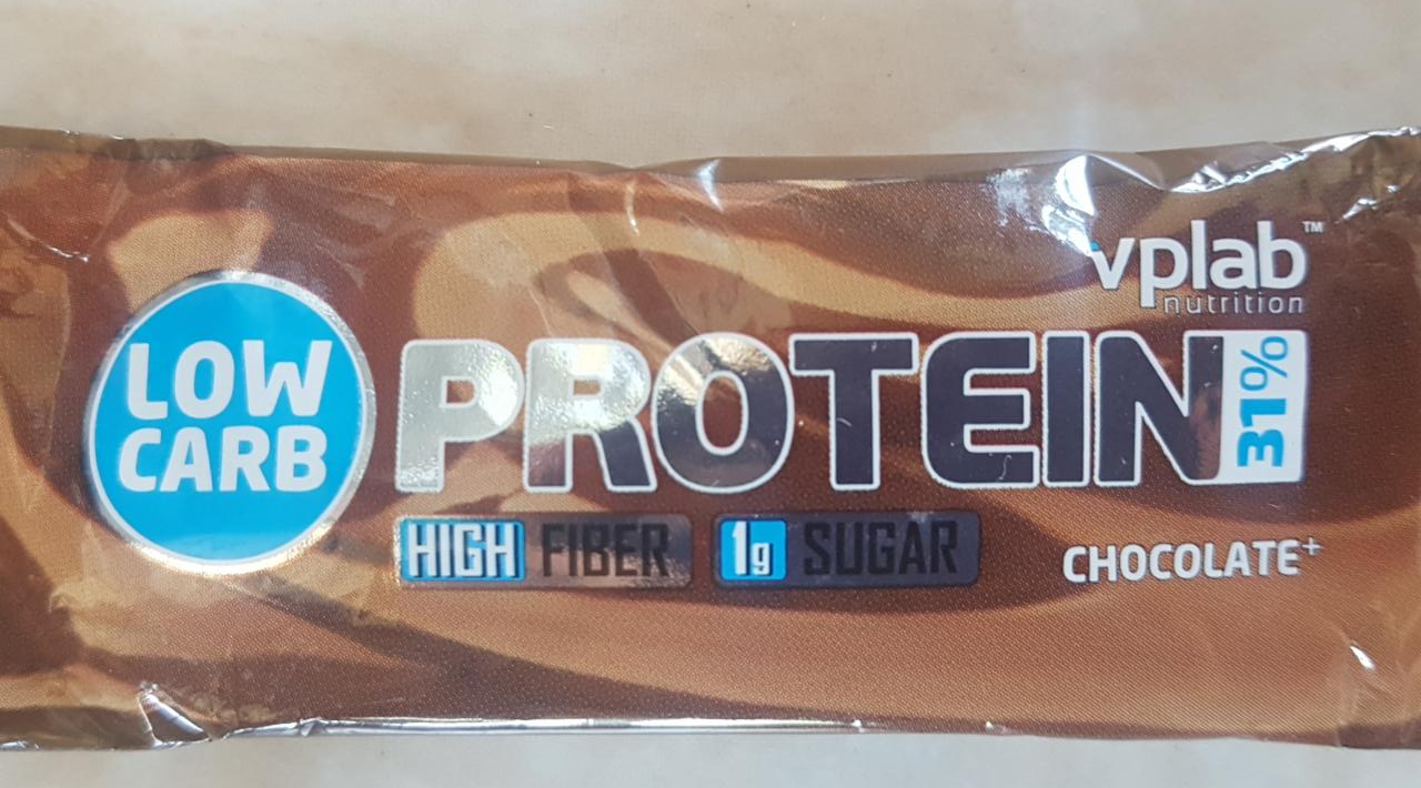 Fotografie - protein bar low carb chocolate vplab