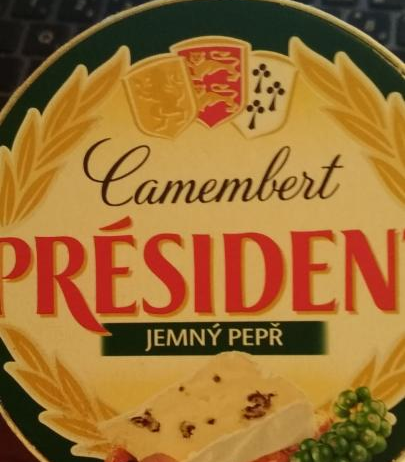 Fotografie - President Camembert jemný pepr