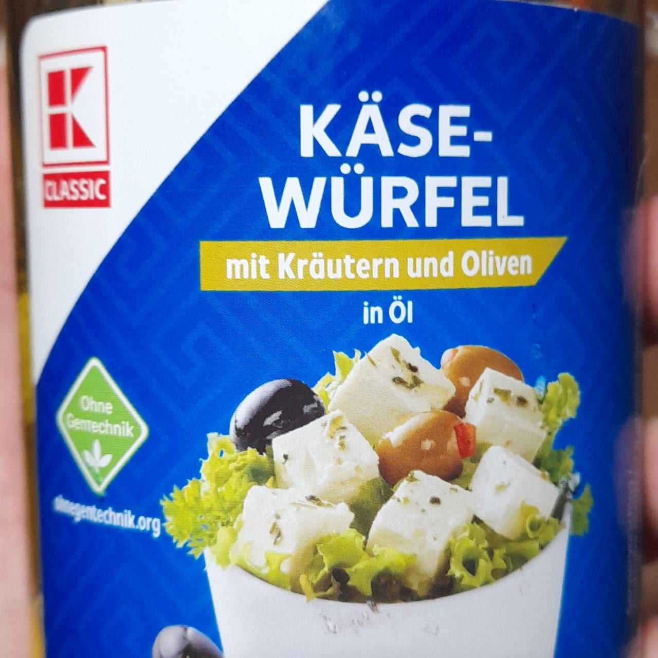 Fotografie - käse - würfel K-classic