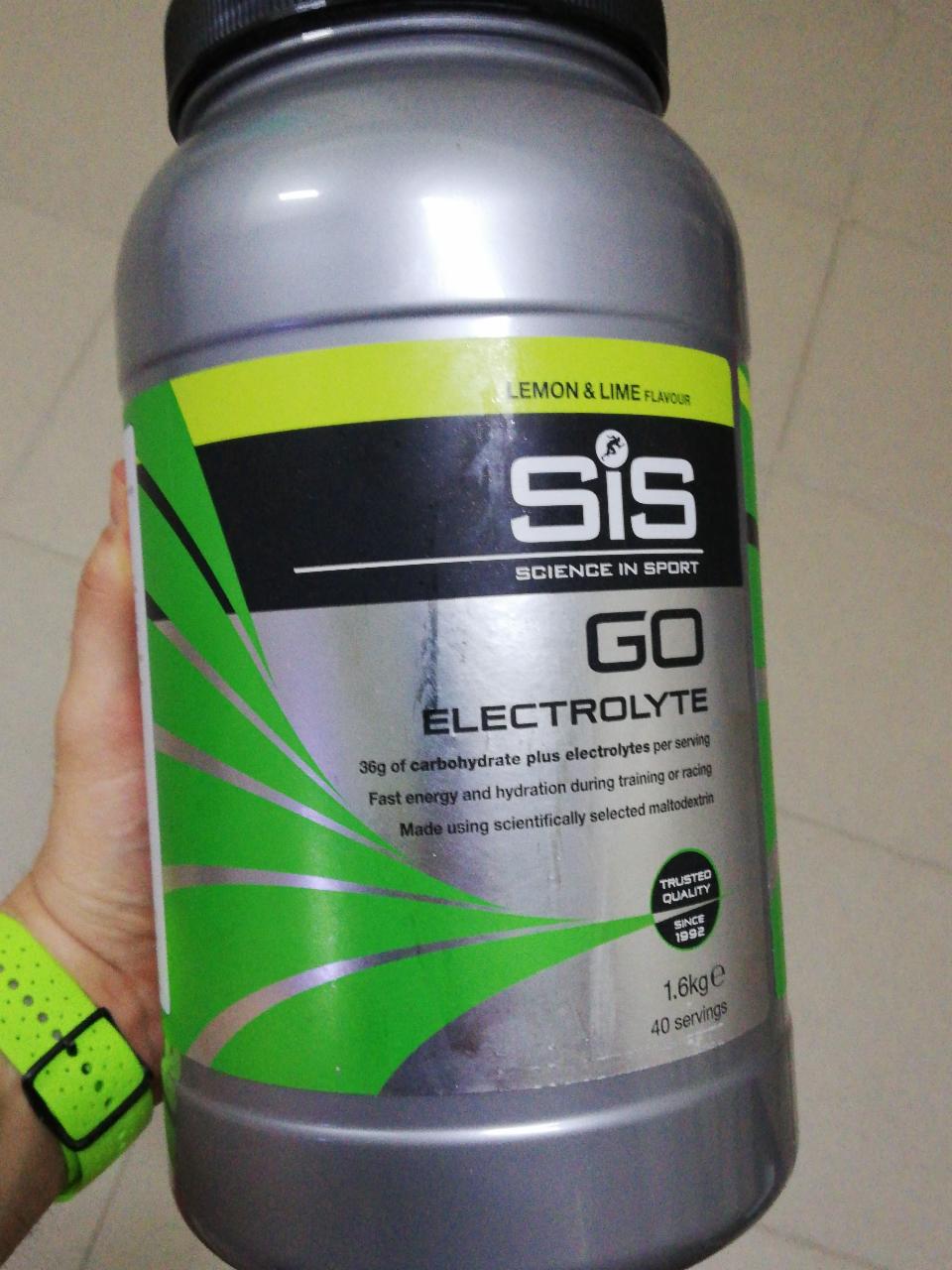 Fotografie - SIS GO Electrolyte Blackcurrant hydratační nápoj