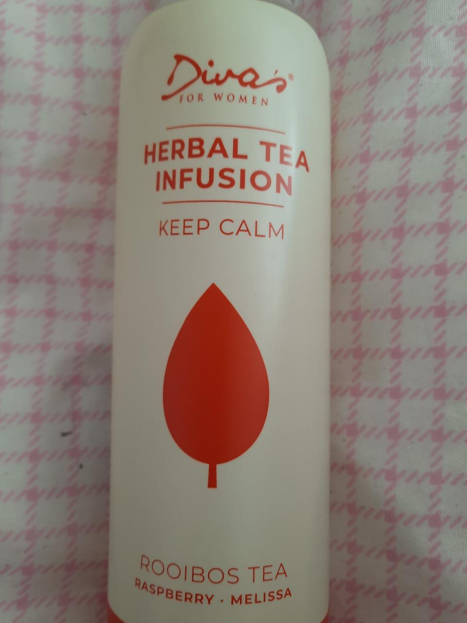 Fotografie - Diva's Herbal tea infusion Keep calm