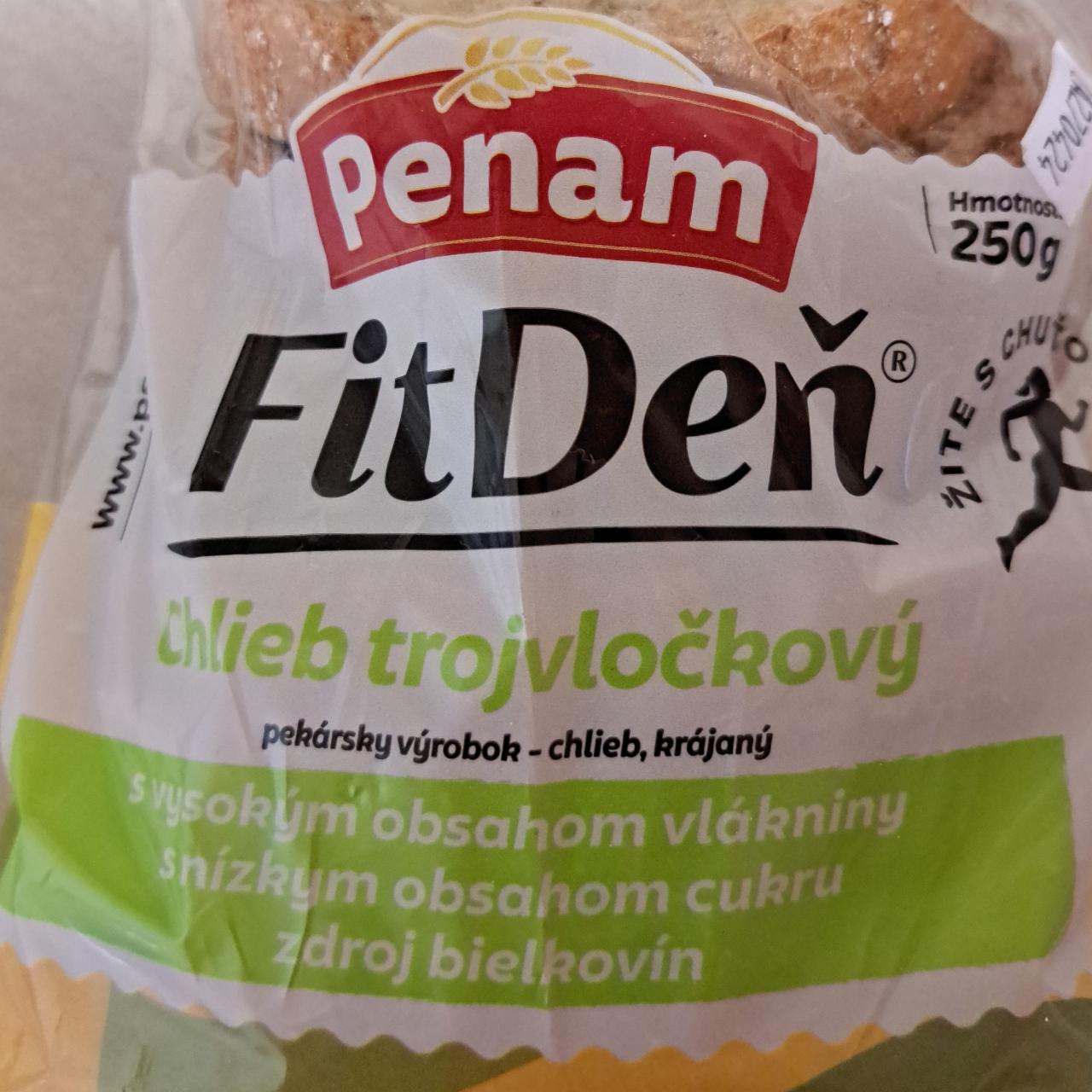 Fotografie - Fit Deň Chlieb trojvločkový Penam