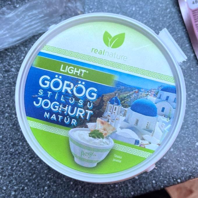 Fotografie - Görög stílusú Joghurt Natúr Light Realnature