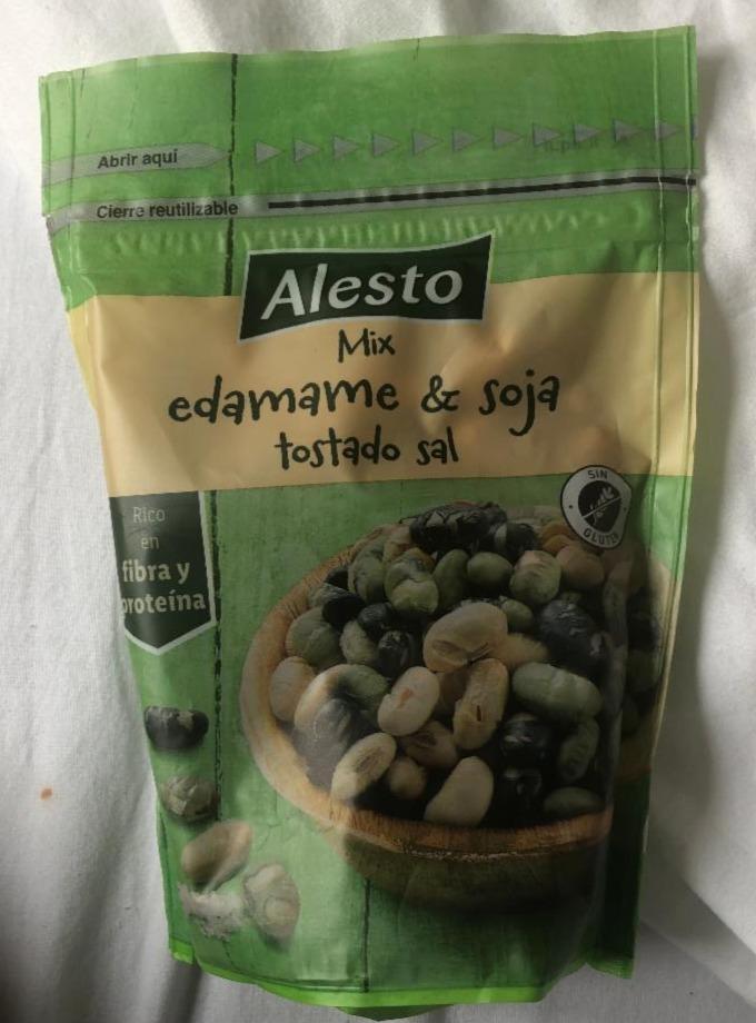 Fotografie - Mix edamame & soja tostado sal Alesto