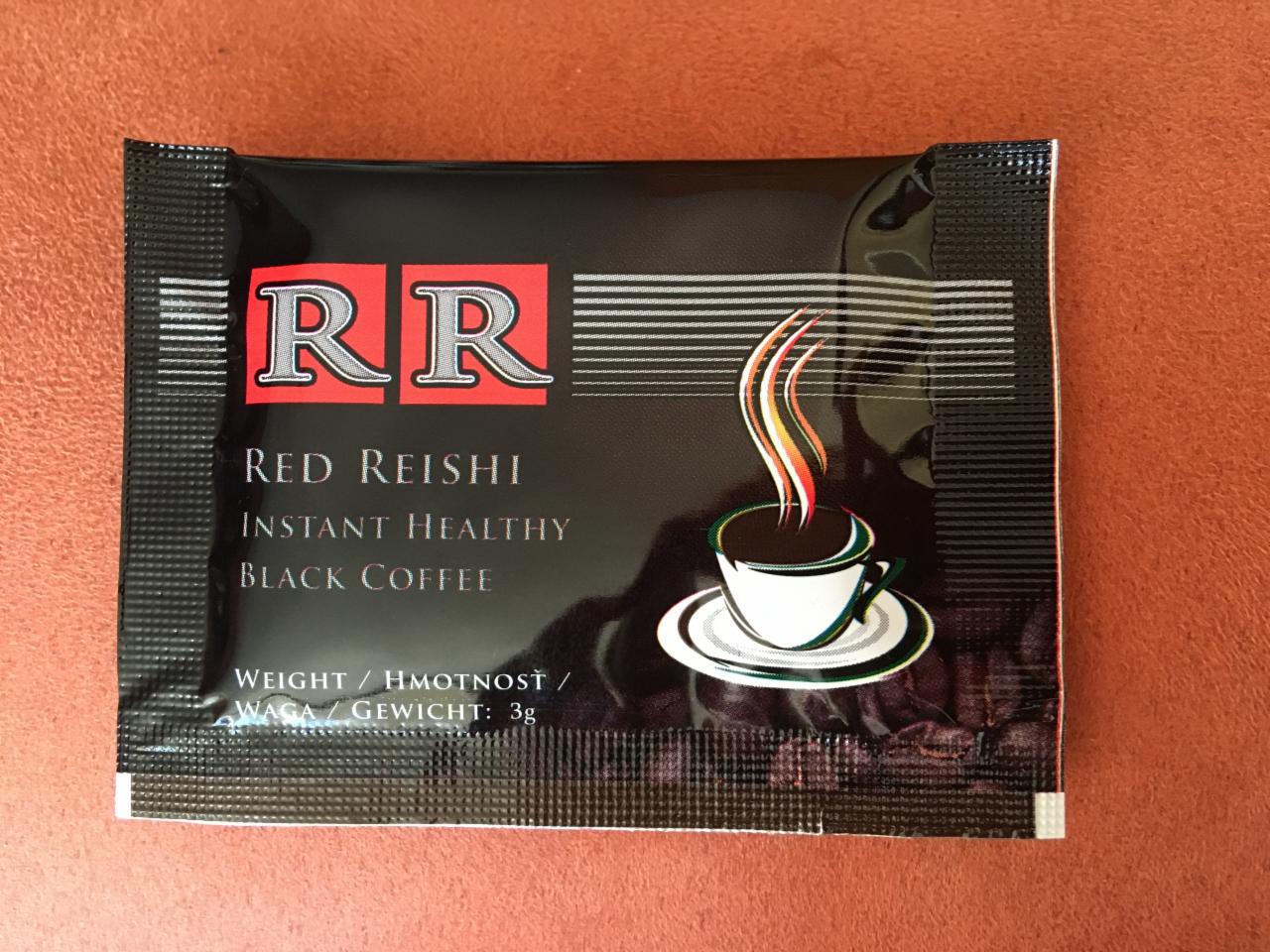 Fotografie - Red Reishi instantná čierna káva