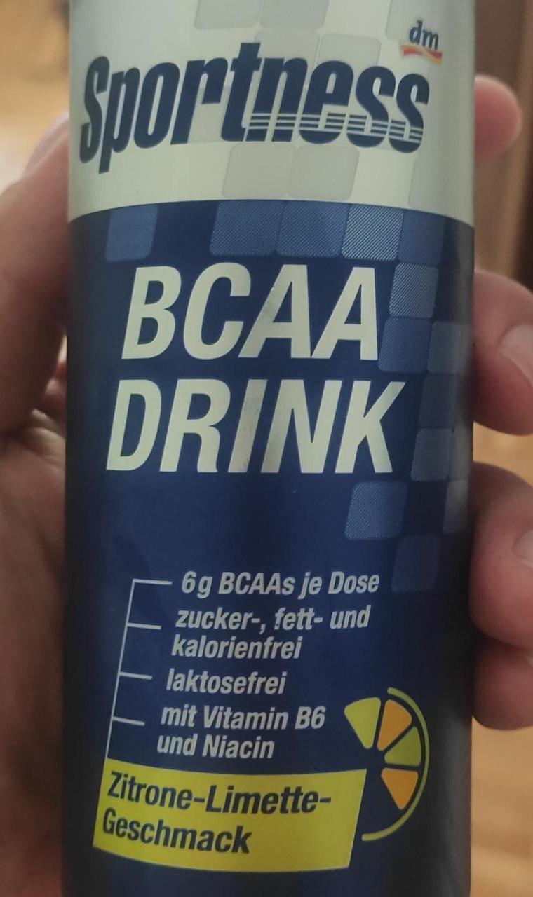 Fotografie - BCAA Drink Zitrone-Limette-Geschmack Sportness