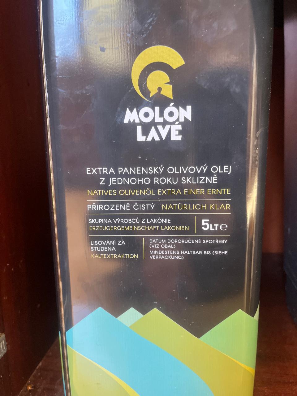 Fotografie - Extra panenský olivový olej Molón Lavé