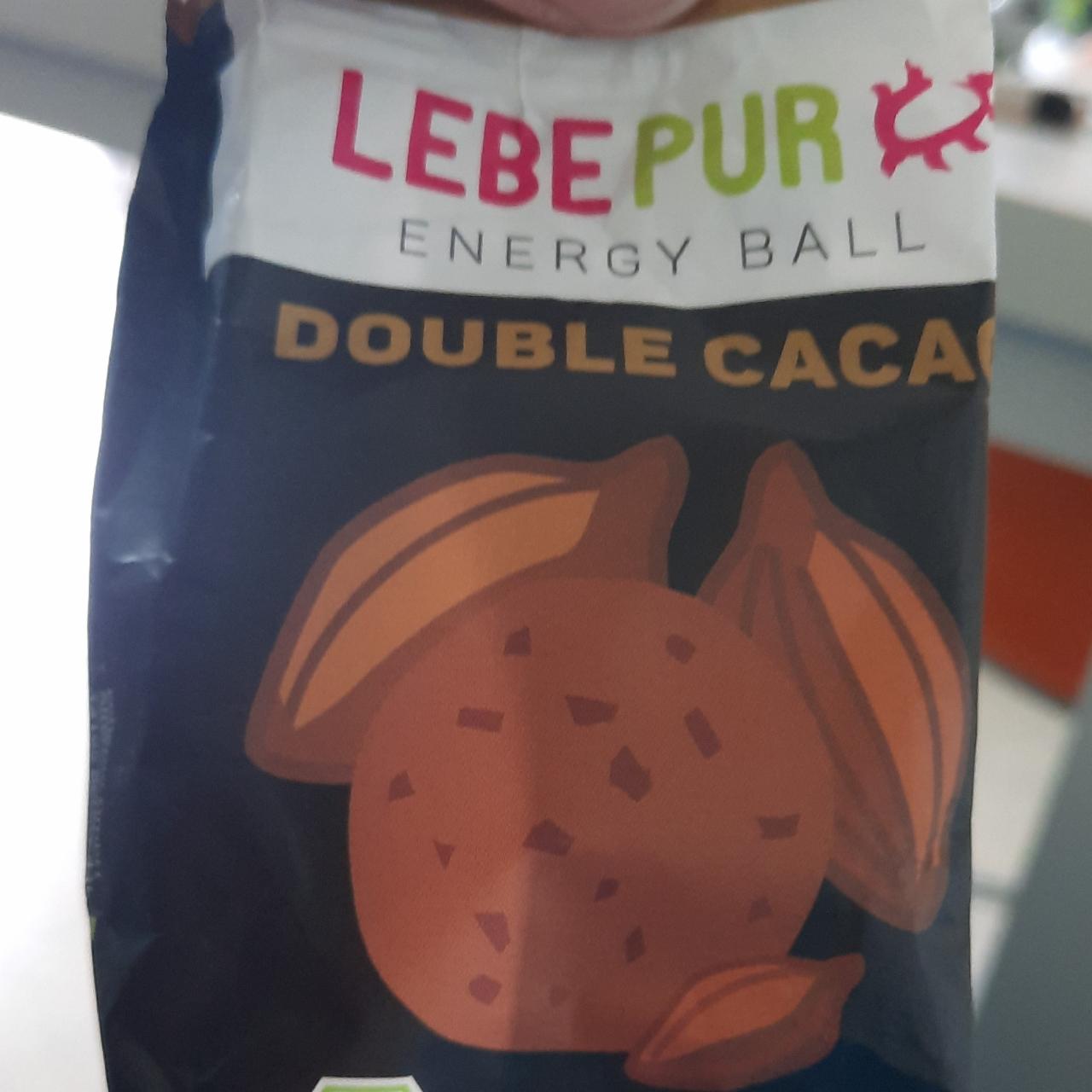 Fotografie - Energy Ball Double Cacao Lebe Pur