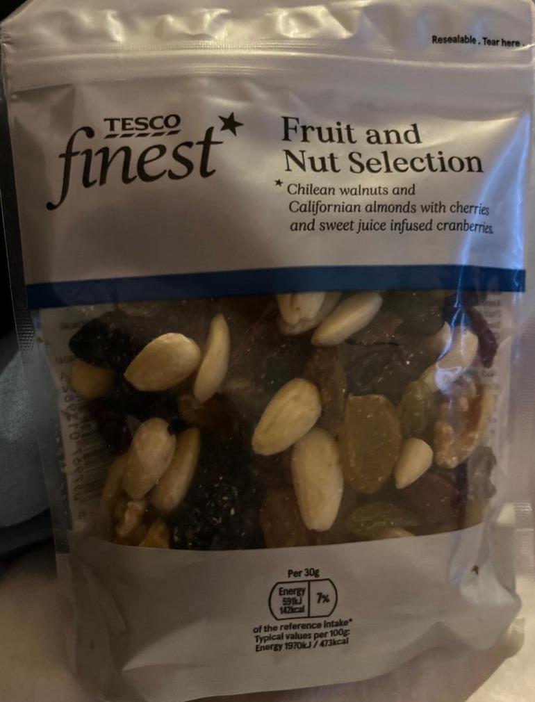 Fotografie - Fruit and Nut Selection Tesco finest