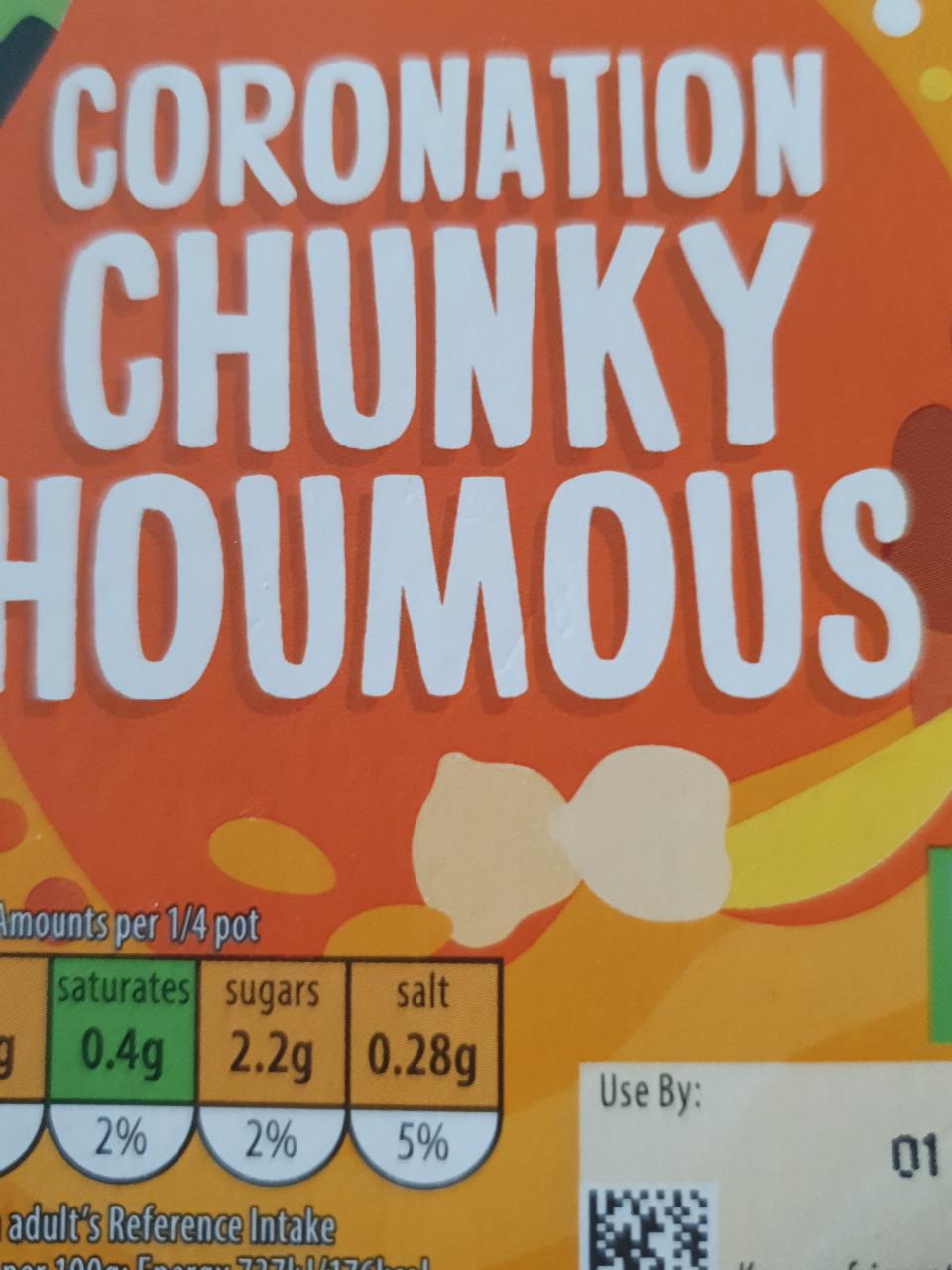 Fotografie - coronation chunky houmous