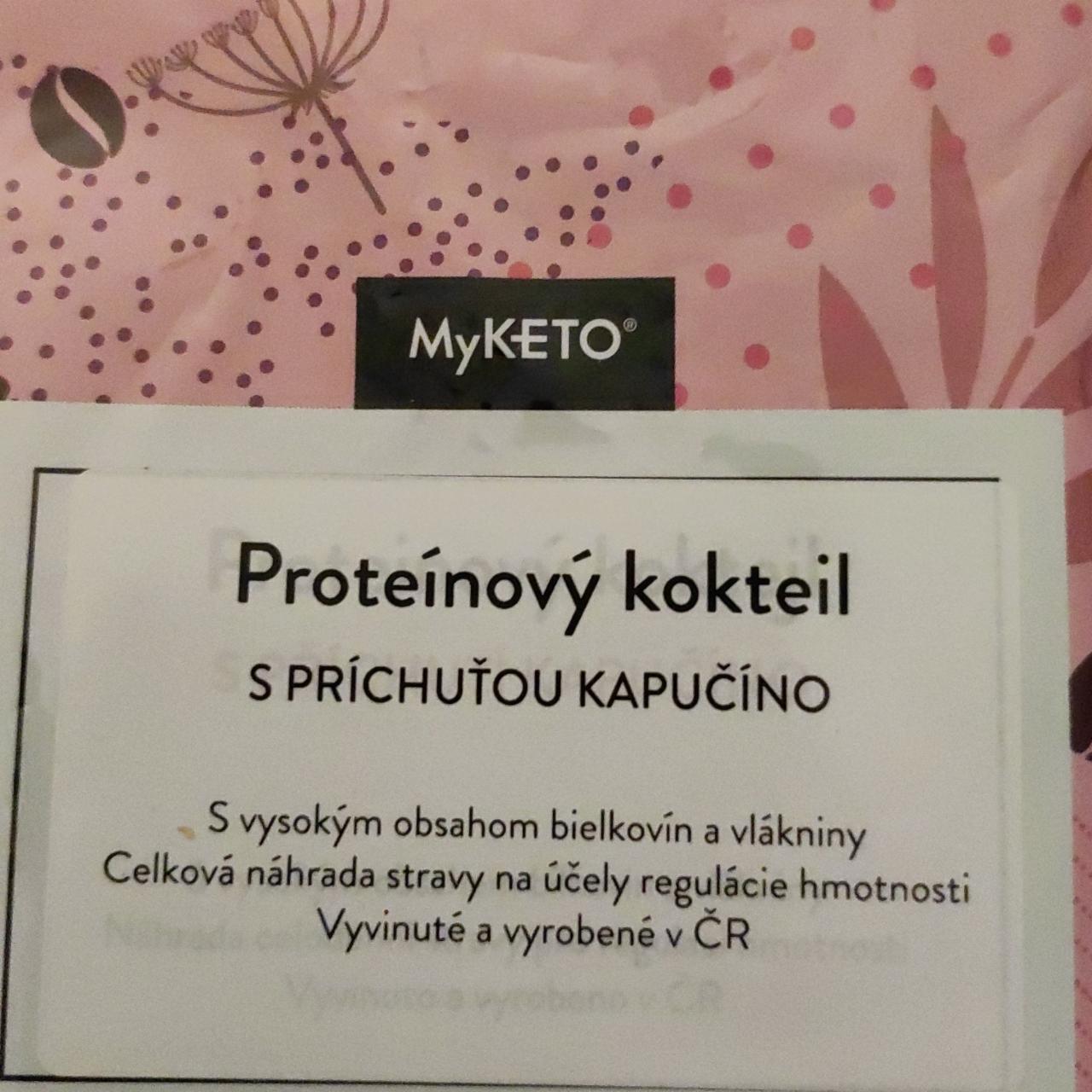 Fotografie - Proteínový kokteil a spríchuťou kapučíno MyKeto
