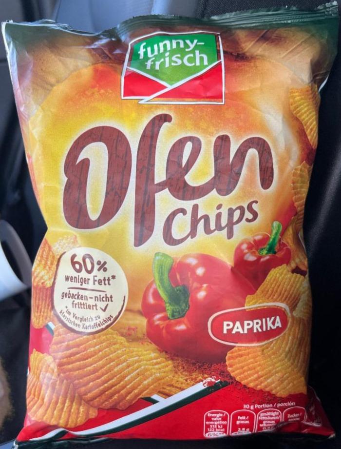 Fotografie - Ofen Chips Paprika funny-frisch