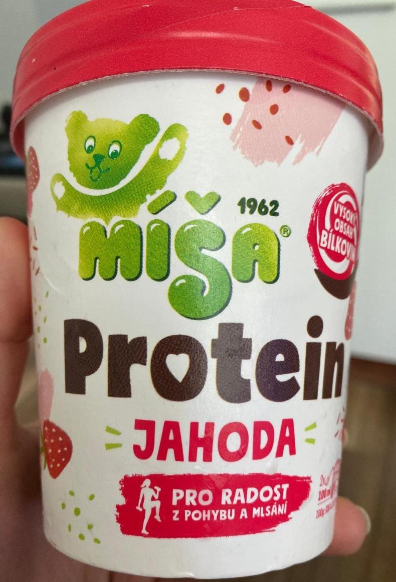 Fotografie - Míša Protein Jahoda zmrzlina