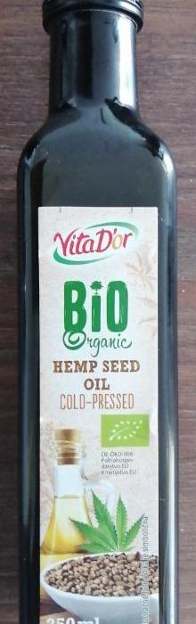 Fotografie - Bio Organic Hemp Seed Oil Vita D´or