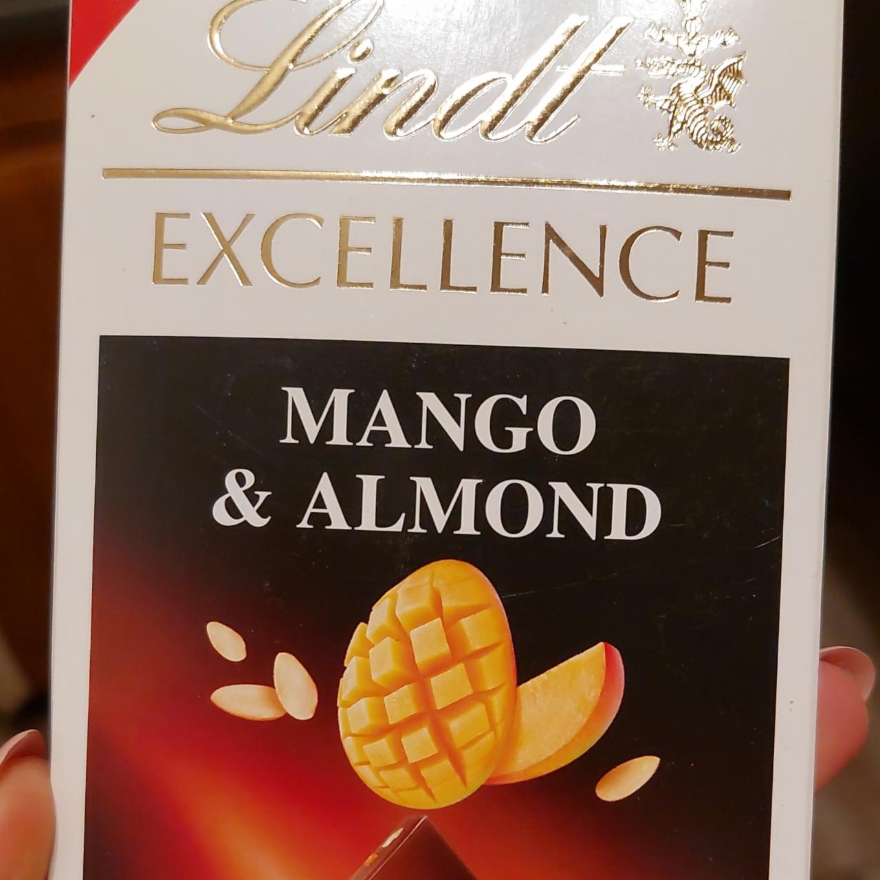 Fotografie - Excellence Mango & Almond Dark chocolate Lindt