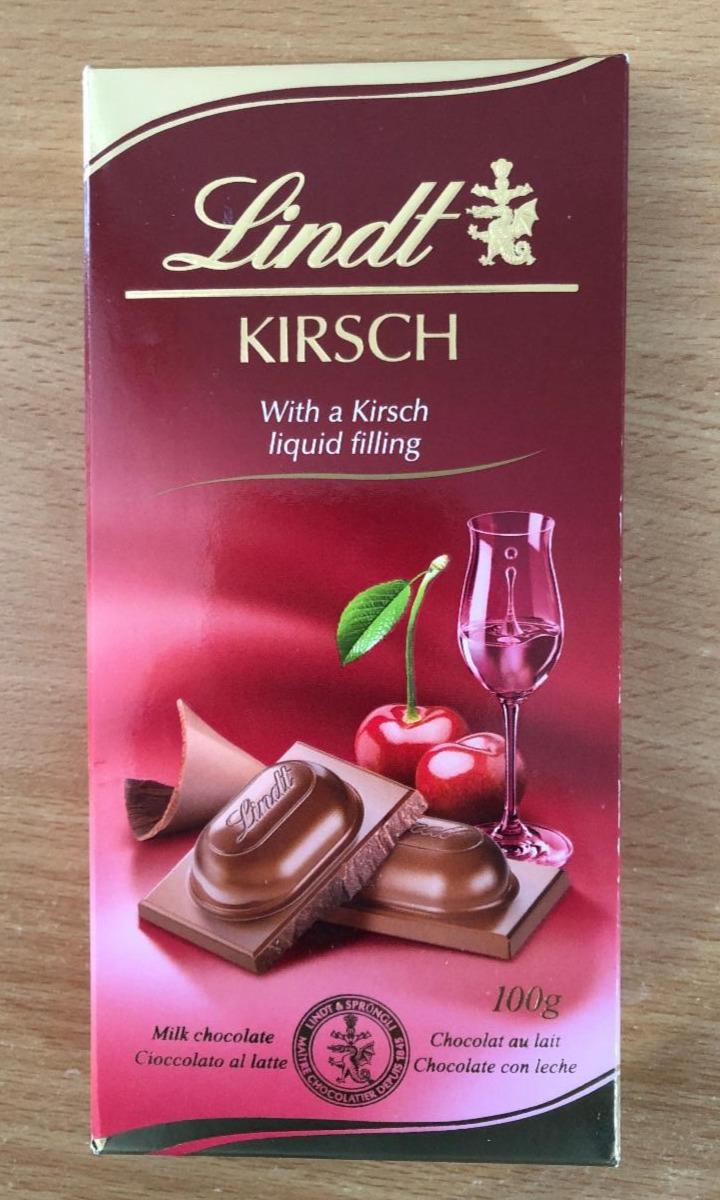 Fotografie - Kirsch Milk Chocolate Lindt