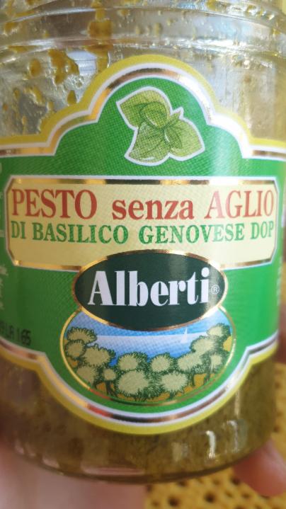Fotografie - Pesto senza Aglio di basilico genovese dop