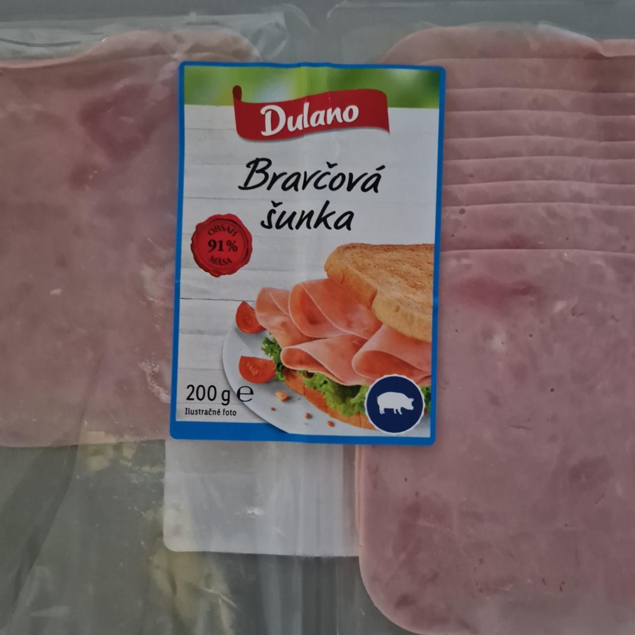 Fotografie - Bravčová šunka 91% mäsa Dulano