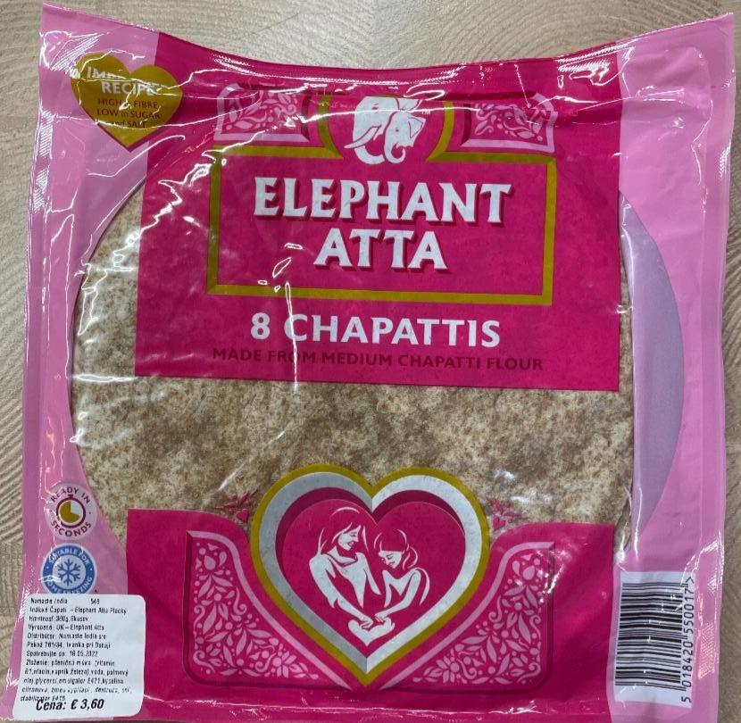 Fotografie - 8 Chapattis Elephant Atta