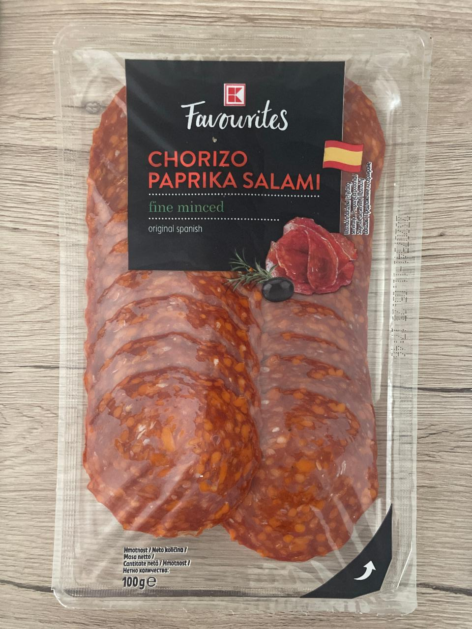 Fotografie - Chorizo paprika salami K-Favourites