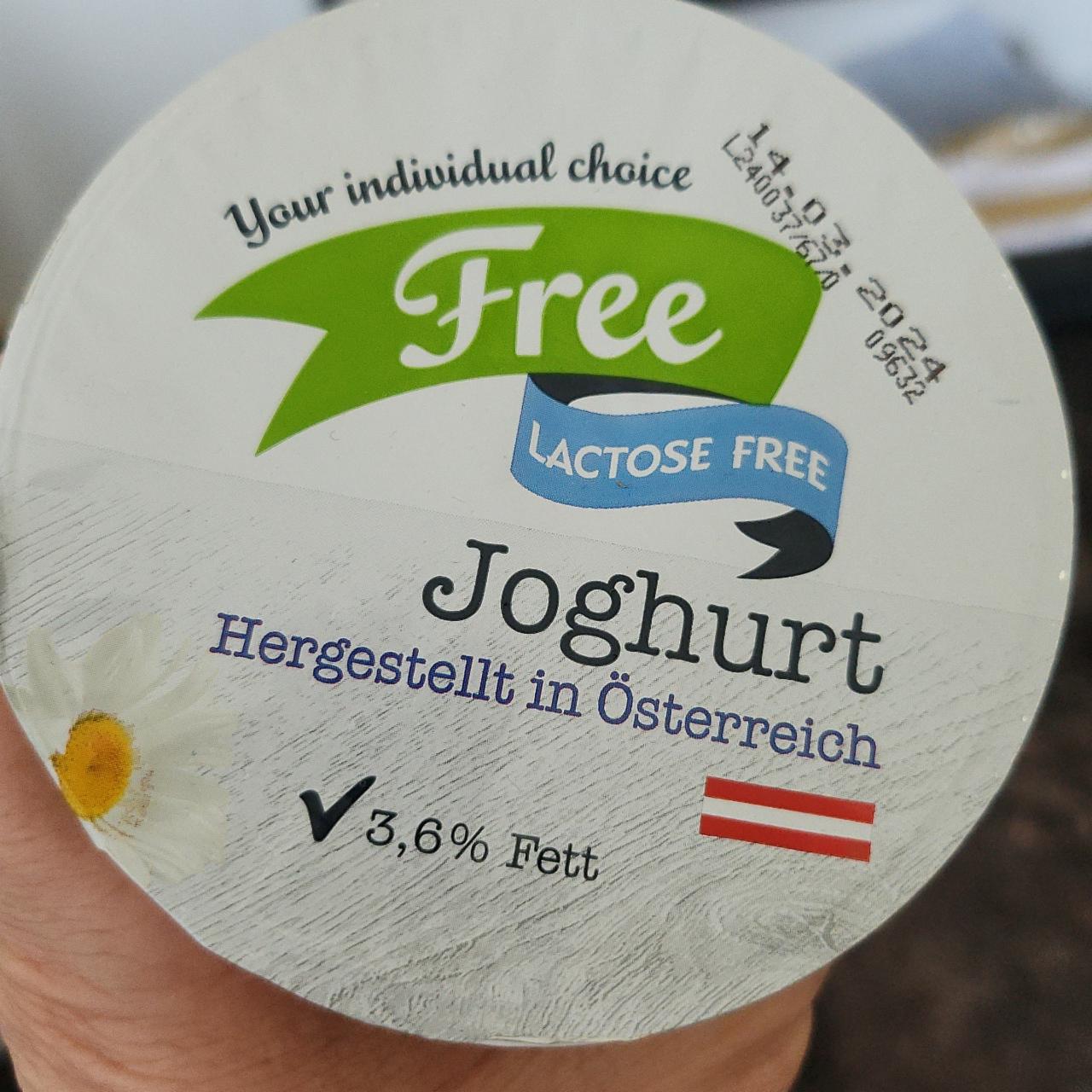 Fotografie - Joghurt Lactose Free Free