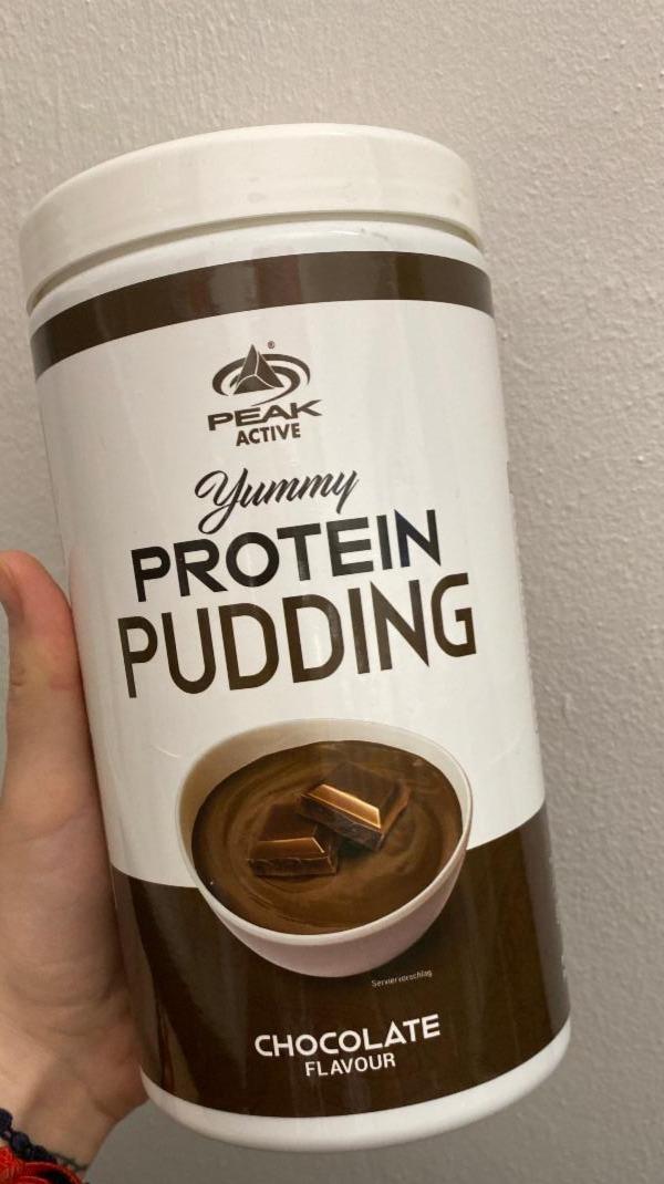 Fotografie - yummy protein pudding chocolate Peak