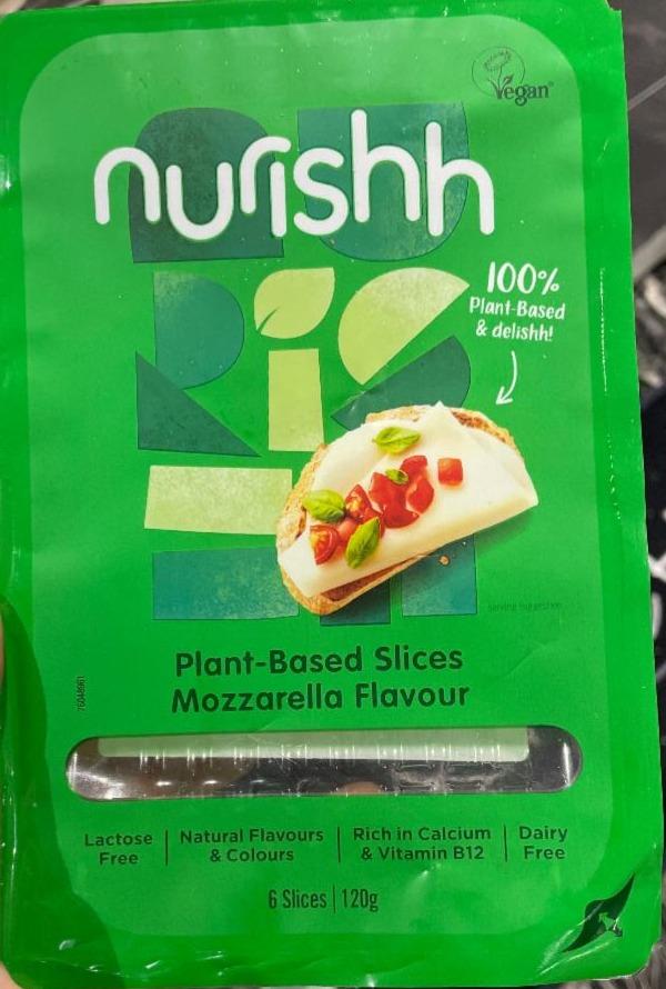 Fotografie - Plant-Based Slices Mozzarella Flavour nurishh
