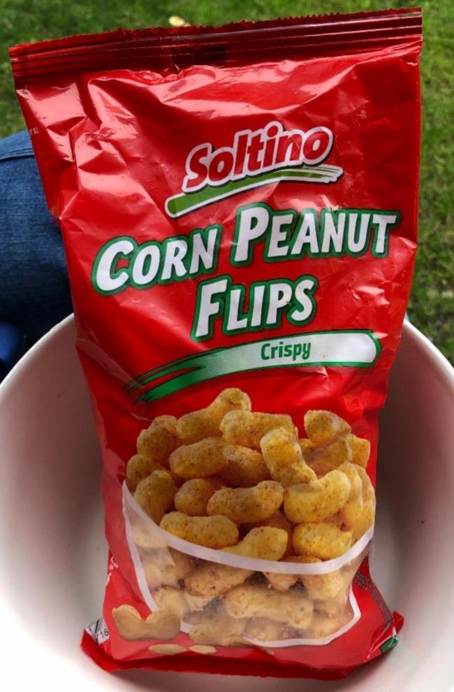 Fotografie - corn peanut flips crispy Soltino